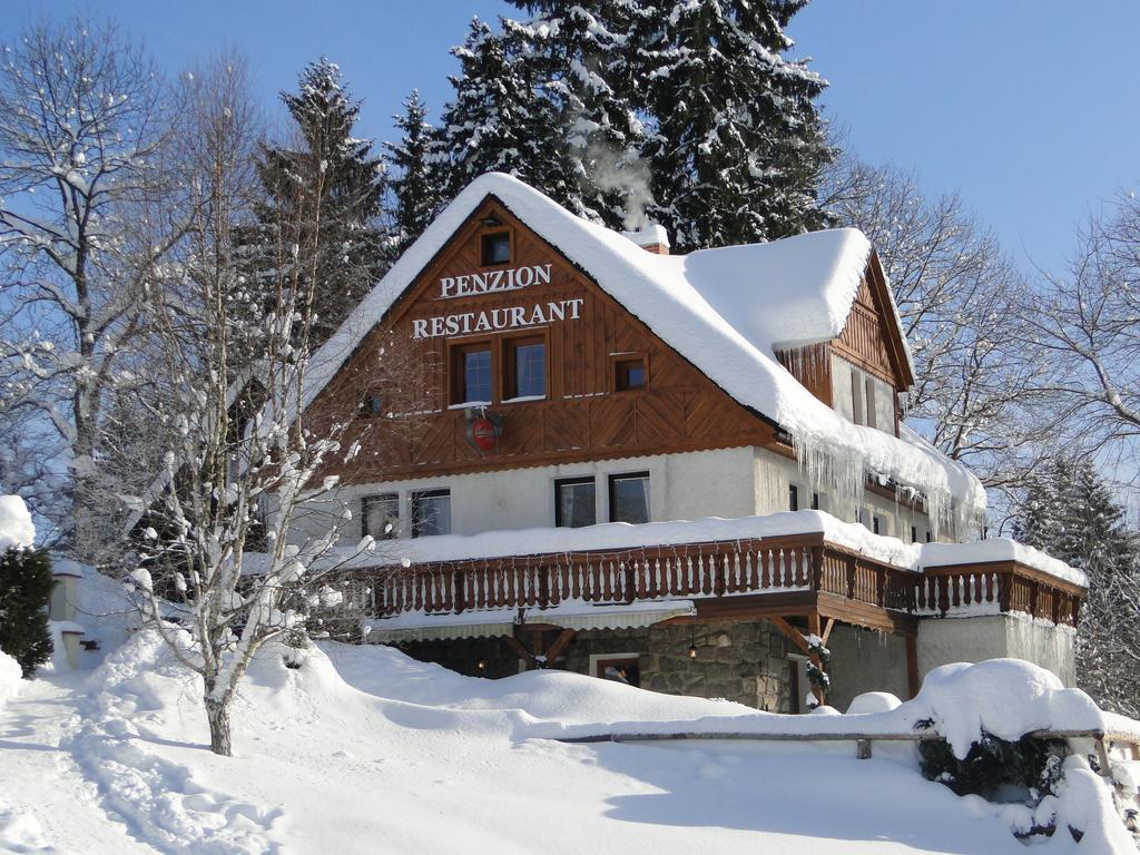 Pension & Restaurant Krakonos Harrachov Exterior foto